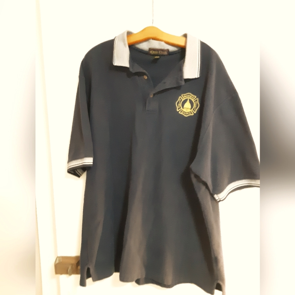 Notre Dame Fire Department sportshirt plus Champion tshirt XXL